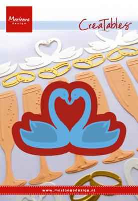 Marianne Design: Creatables Dies - 2 Swans