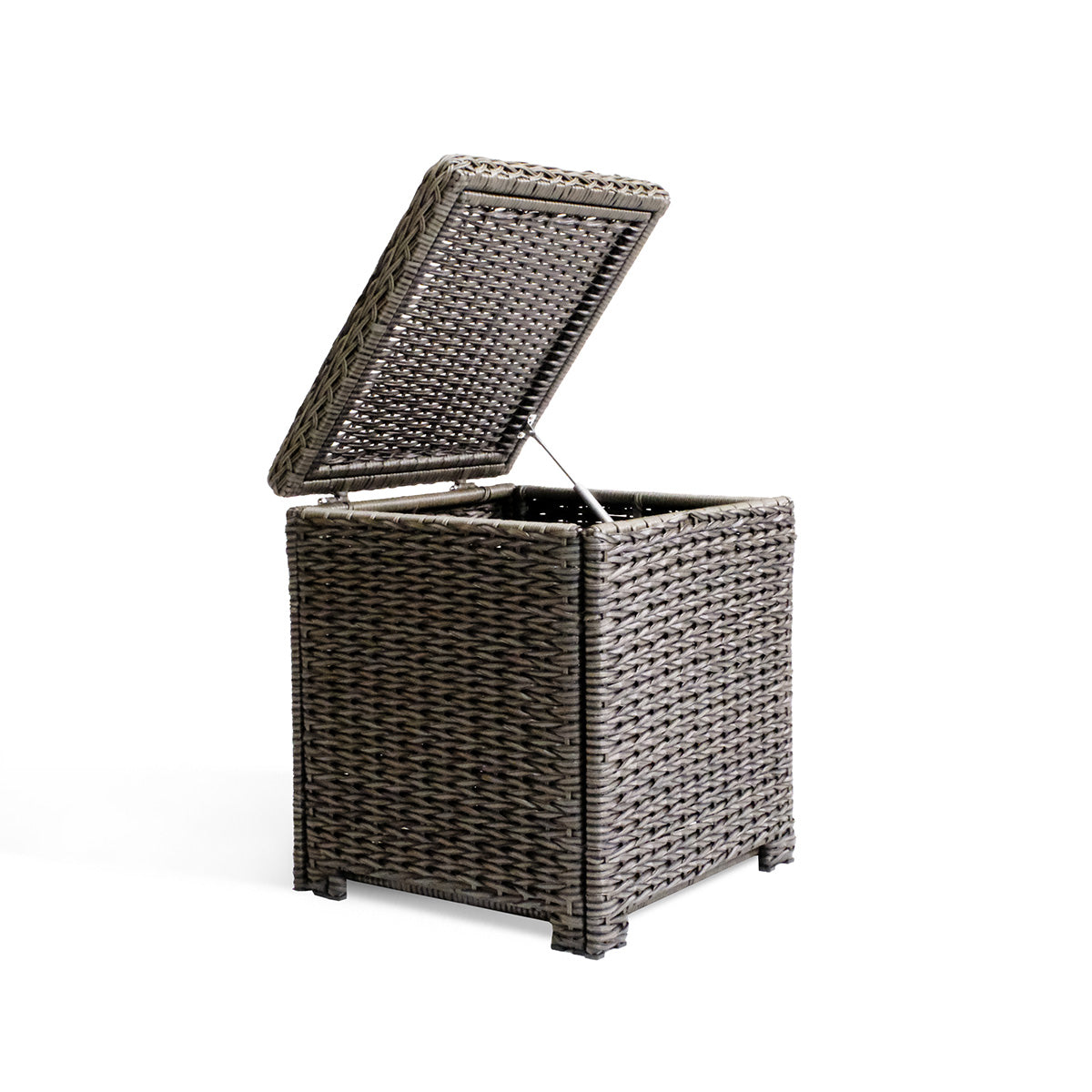 Laguna Point Wicker Outdoor Storage Chest End Table - AURABAGS SHOP