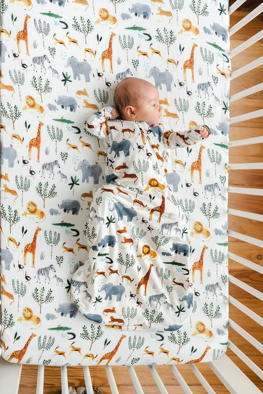 Baby Sleep Sack TENCEL™ 1.0 TOG - Safari Jungle