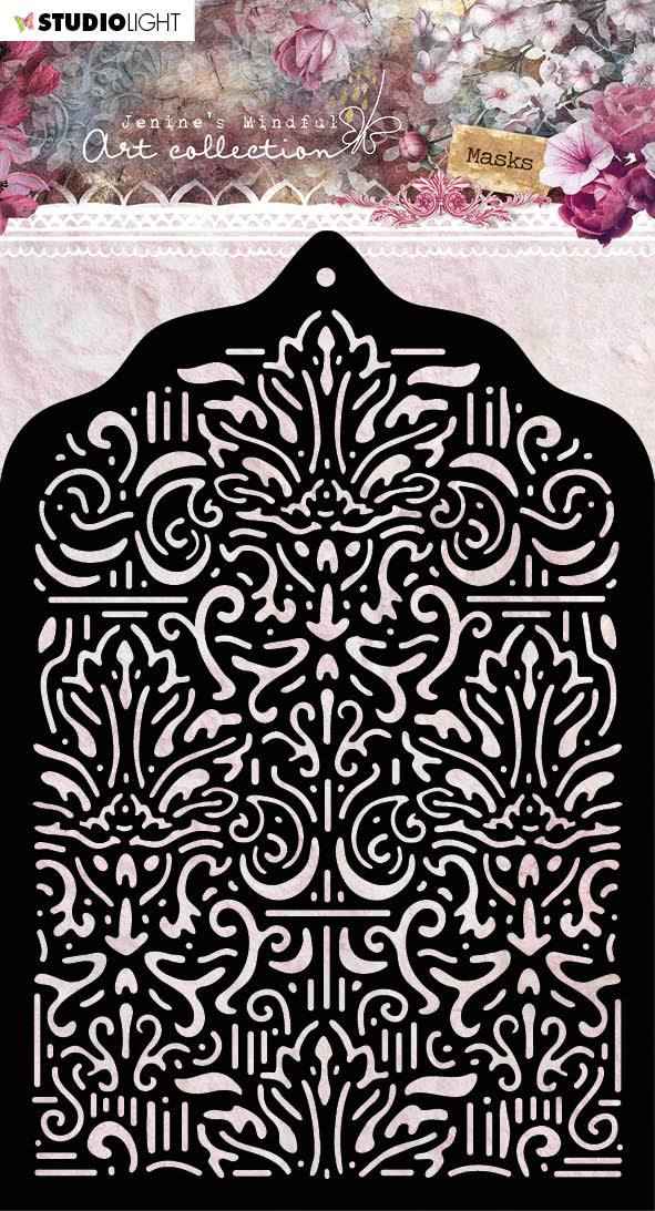 Mask Stencil (1) A6 Jenine's Mindful Art 3.0 nr.05