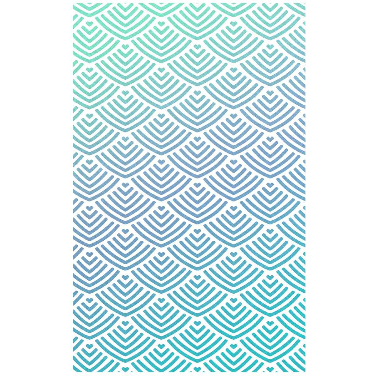 Ciao Bella Texture Stencil 5x8 Mermaid