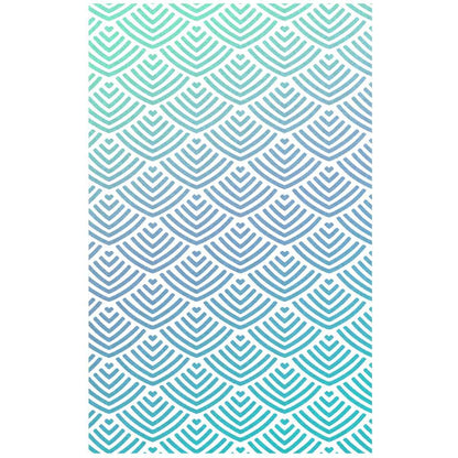 Ciao Bella Texture Stencil 5x8 Mermaid