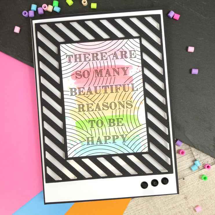 Moonstone Dies - Delightfully Dotty Frame