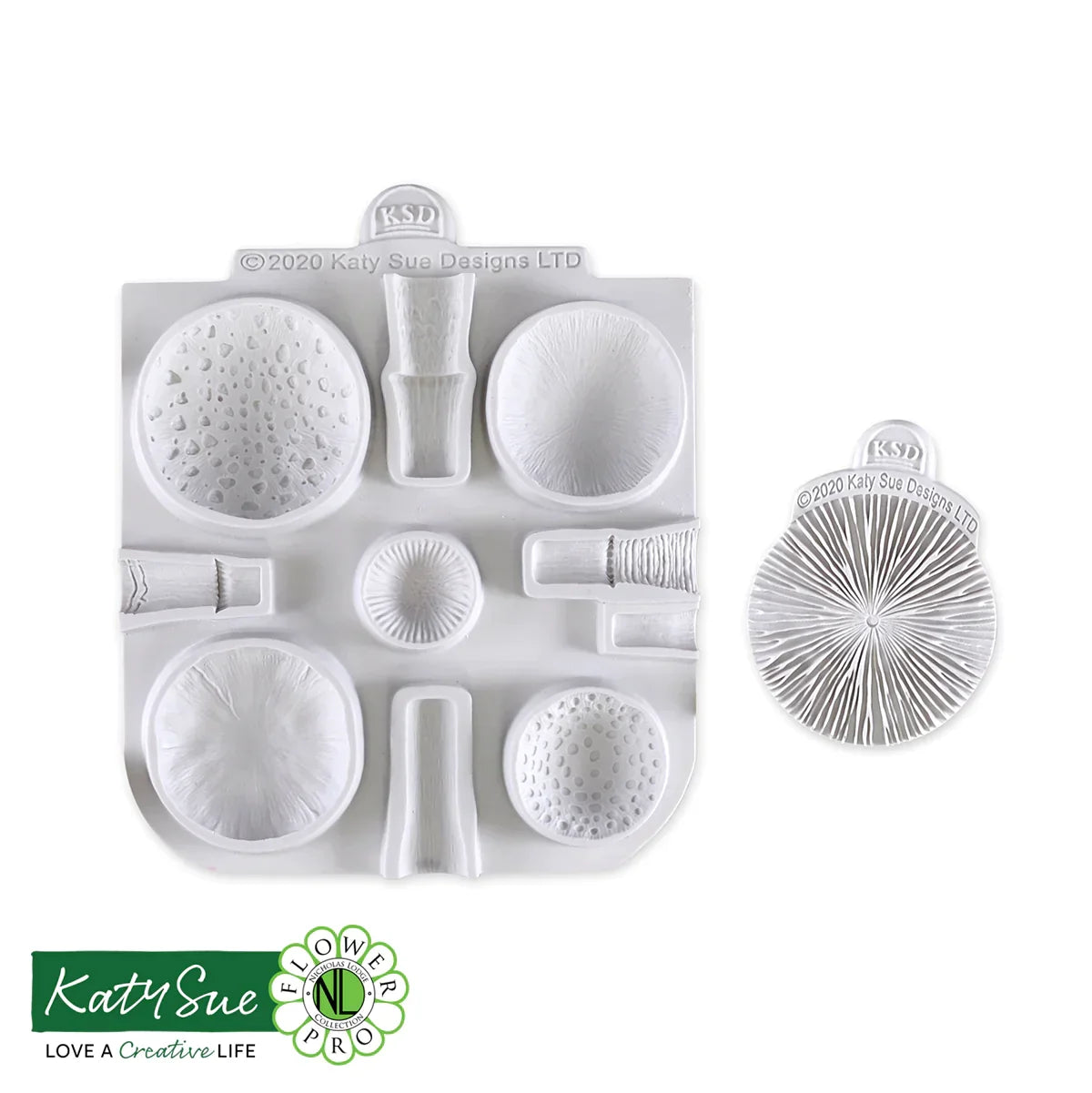 Flower Pro Toadstools and Mushrooms Mould and Veiner