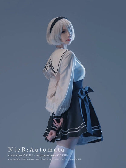 Anime Cosplay Dress Halloween Costume Set Anime Sailor Style Costume