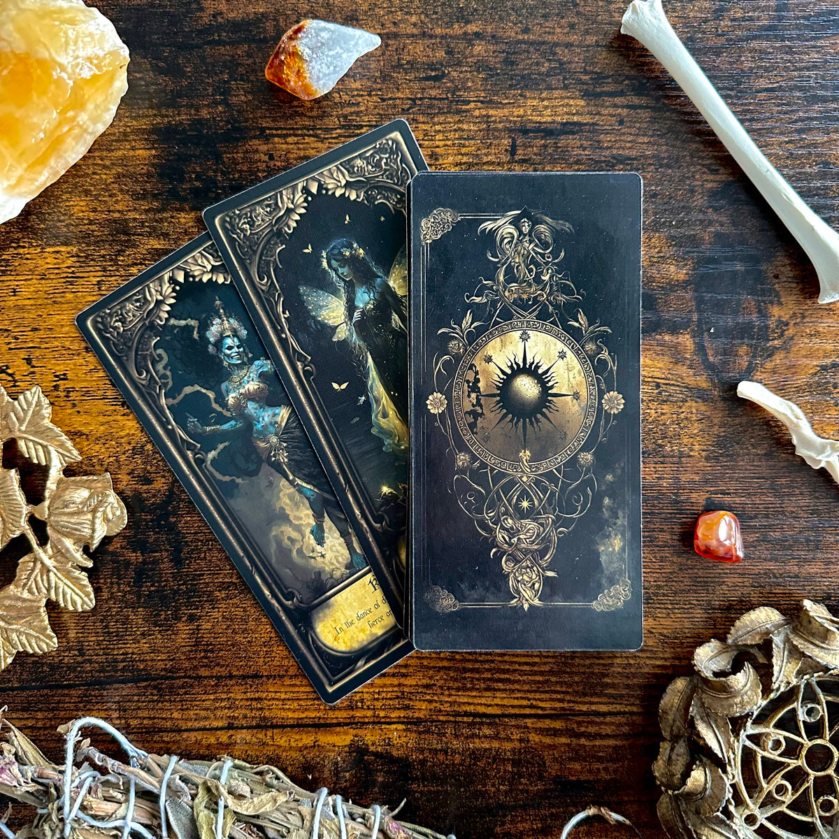 Obsidian Veil Oracle Deck