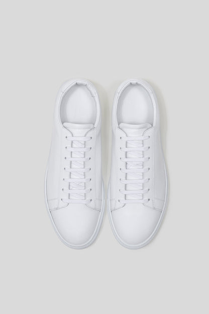 Off White Calfskin Città Sneaker