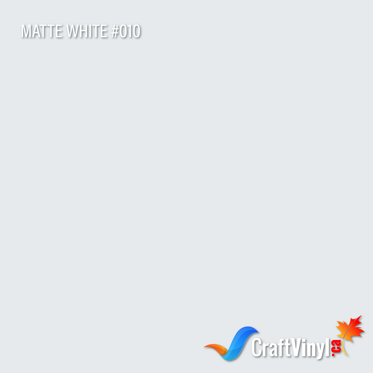 Oracal 651 Matte White #010 sheets and rolls