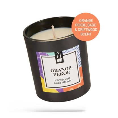 Orange Pekoe Soy Wax Candle - Sage & Driftwood - 8 oz