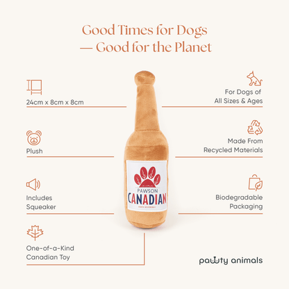 Pawson Canadian Dog Toy (Back in Stock MAY 2026)