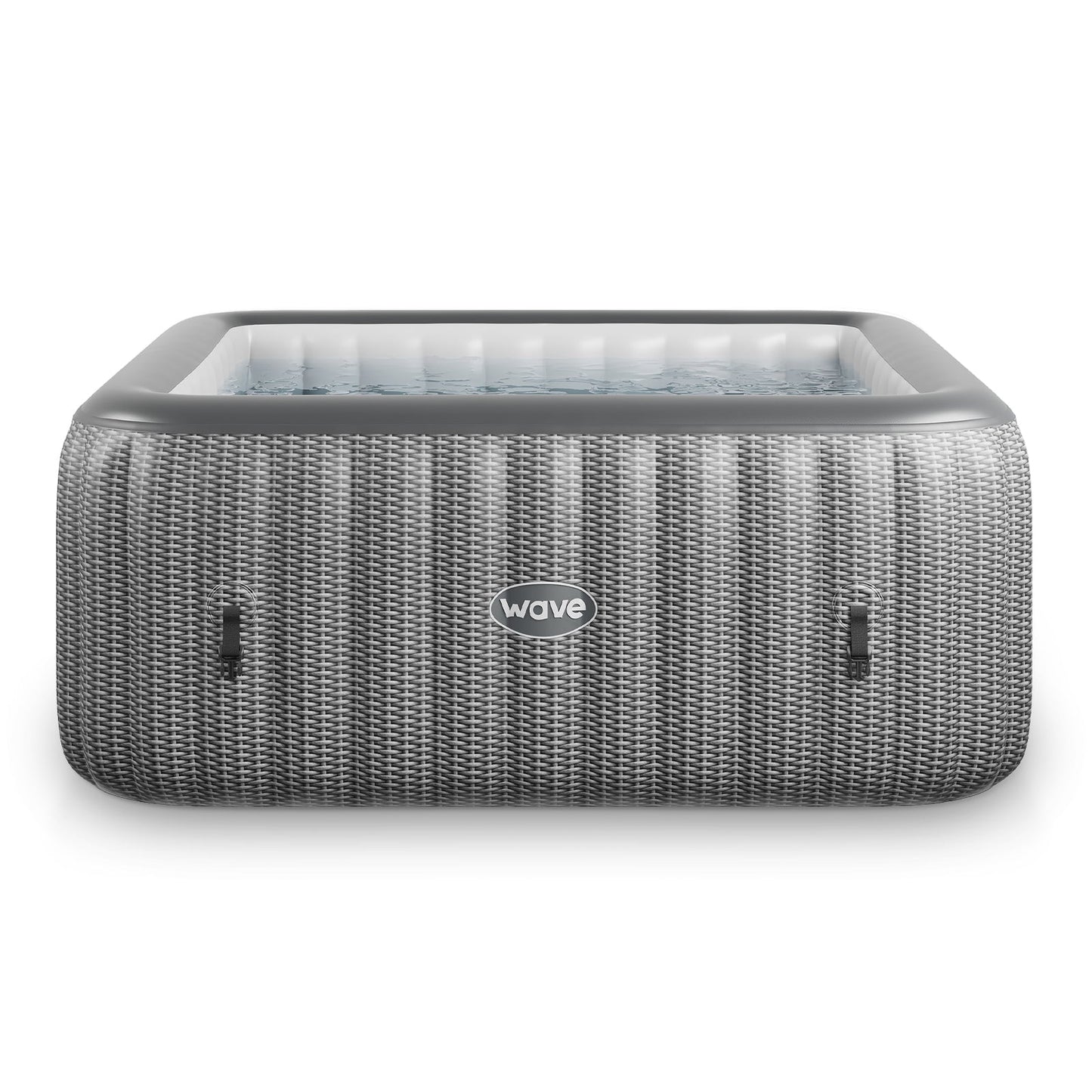 Wave | Pacific | 4/6-Person Inflatable Hot Tub | Square | Integrated Heater