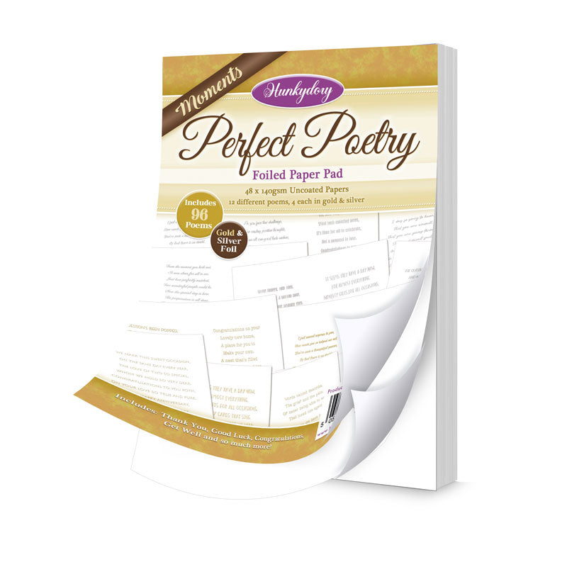 Perfect Verses Foiled Paper Pad - Moments