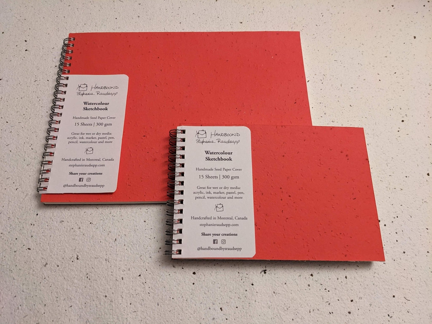 Large | Plantable Watercolour Sketchbooks