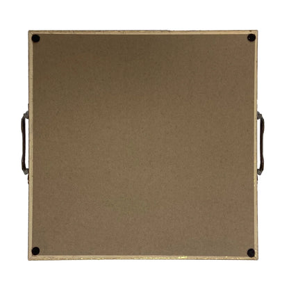 Peacock Elegance Decorative Tray