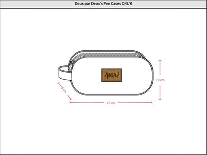 Double Pencil Case Smiley Face Boy