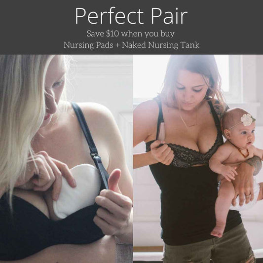 Perfect Pair - Bamboo Nursing Pads + Luxury Bamboo Tank *Save $10*
