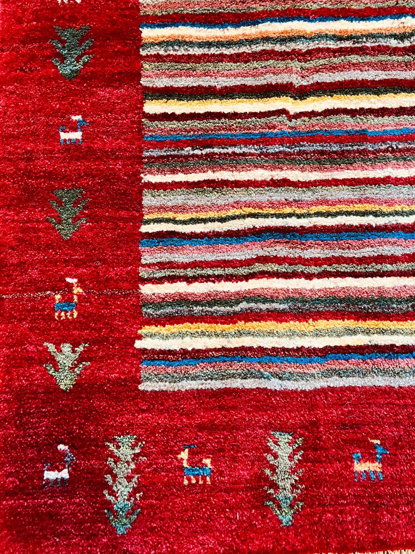 Gabbeh Rug | 3’7”x4’8”