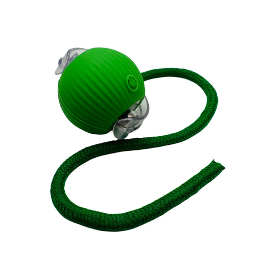 Pet Vibrating Bouncing Ball Toy with Tail
