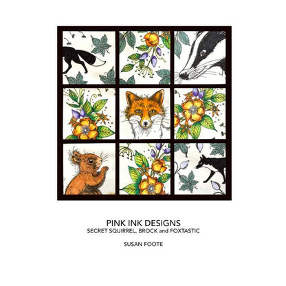 Pink Ink Designs Foxtastic A5 Clear Stamp