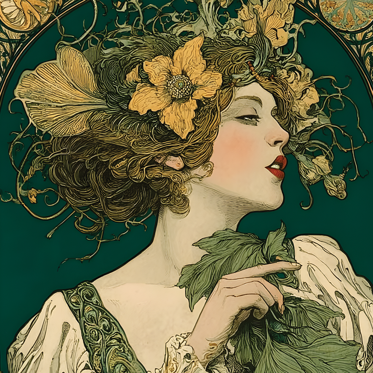 L’Absinthe d’Ombre - Poster & Framed Print