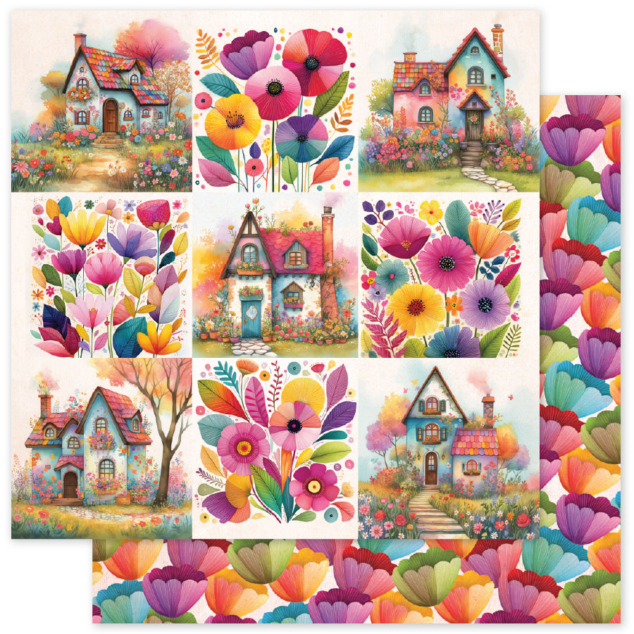 Rainbow Village Basics 6x6 Paper Collection 35319