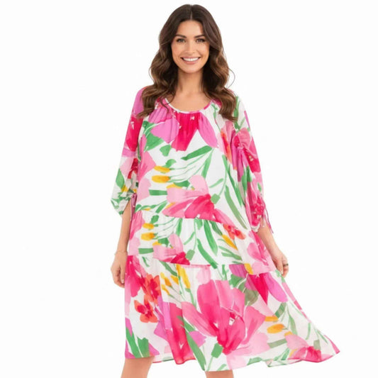 Robe fleurie chic