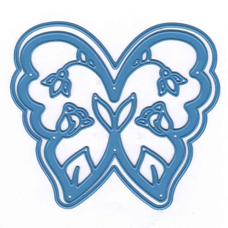 Nellie's Choice - Shape Die Blue Easter Butterfly