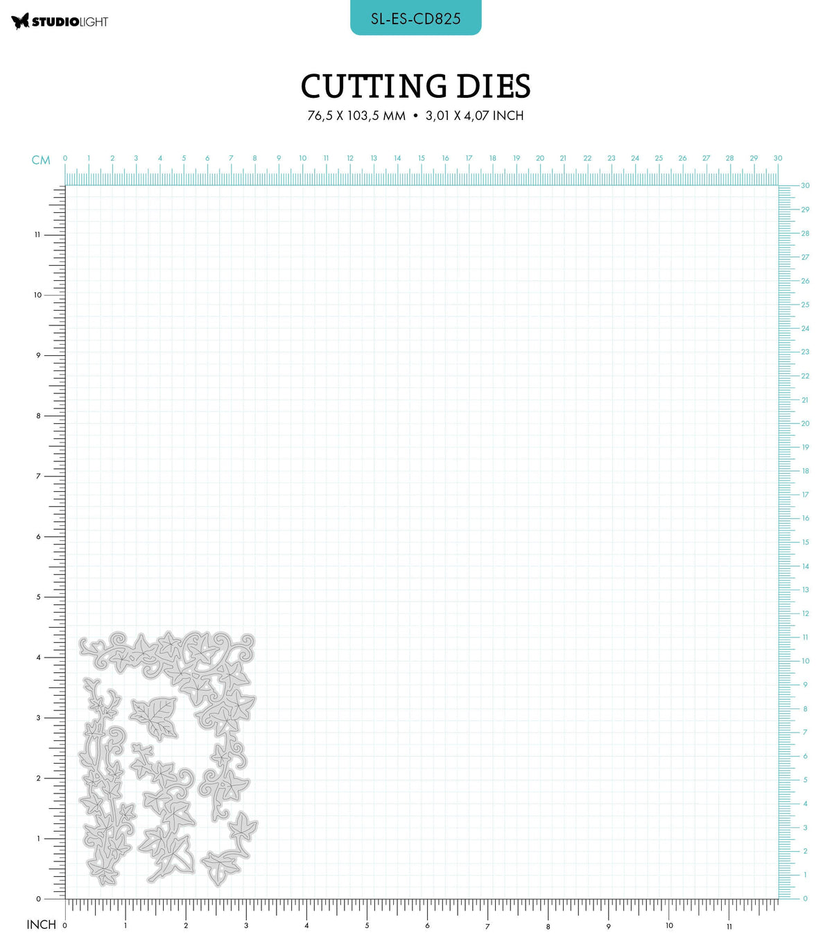 SL Cutting Dies Ivy Branches Essentials 5 PC