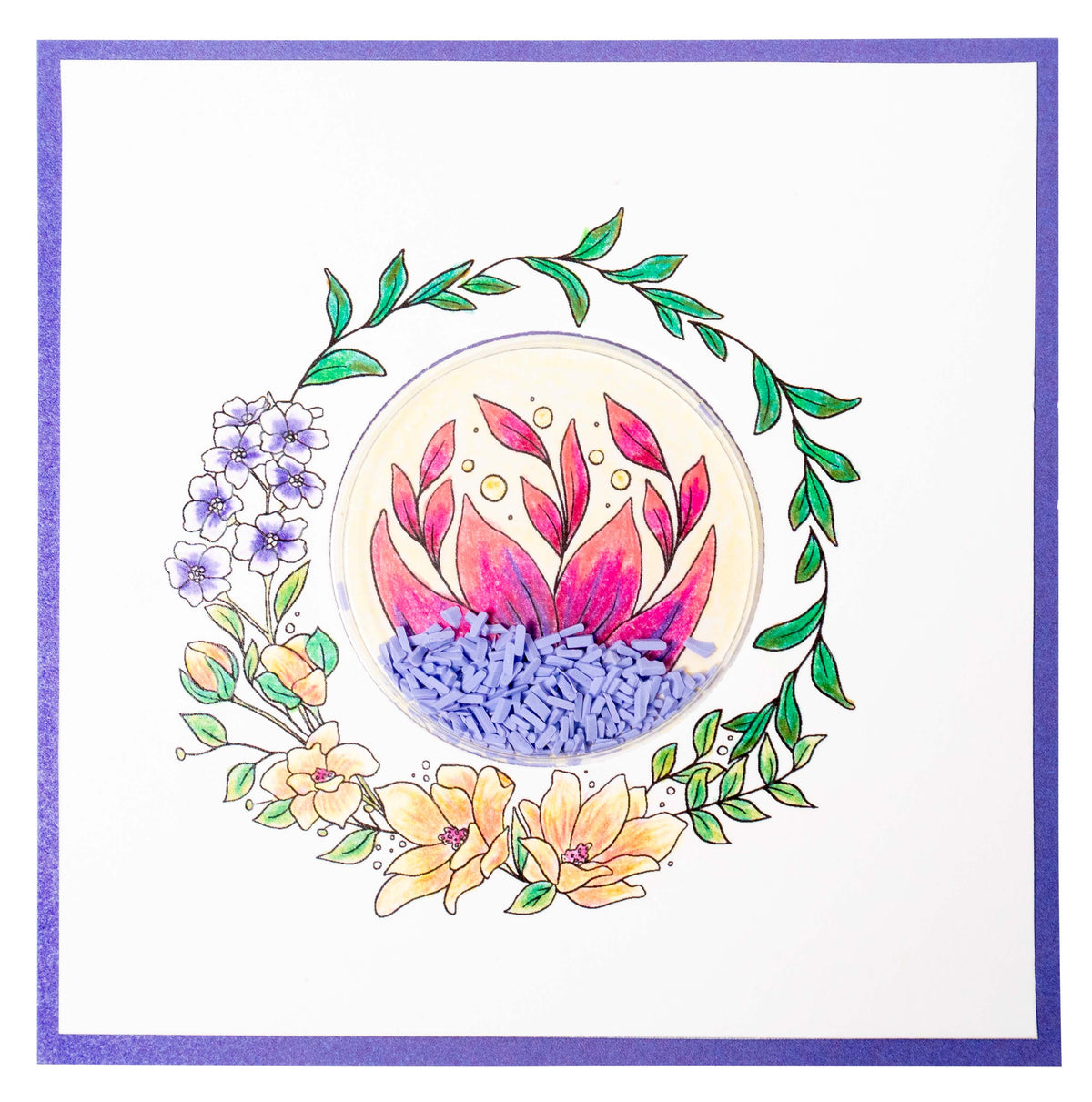 SL Clear Stamp Small Circle Essentials 93x95x3mm 2 PC nr.361