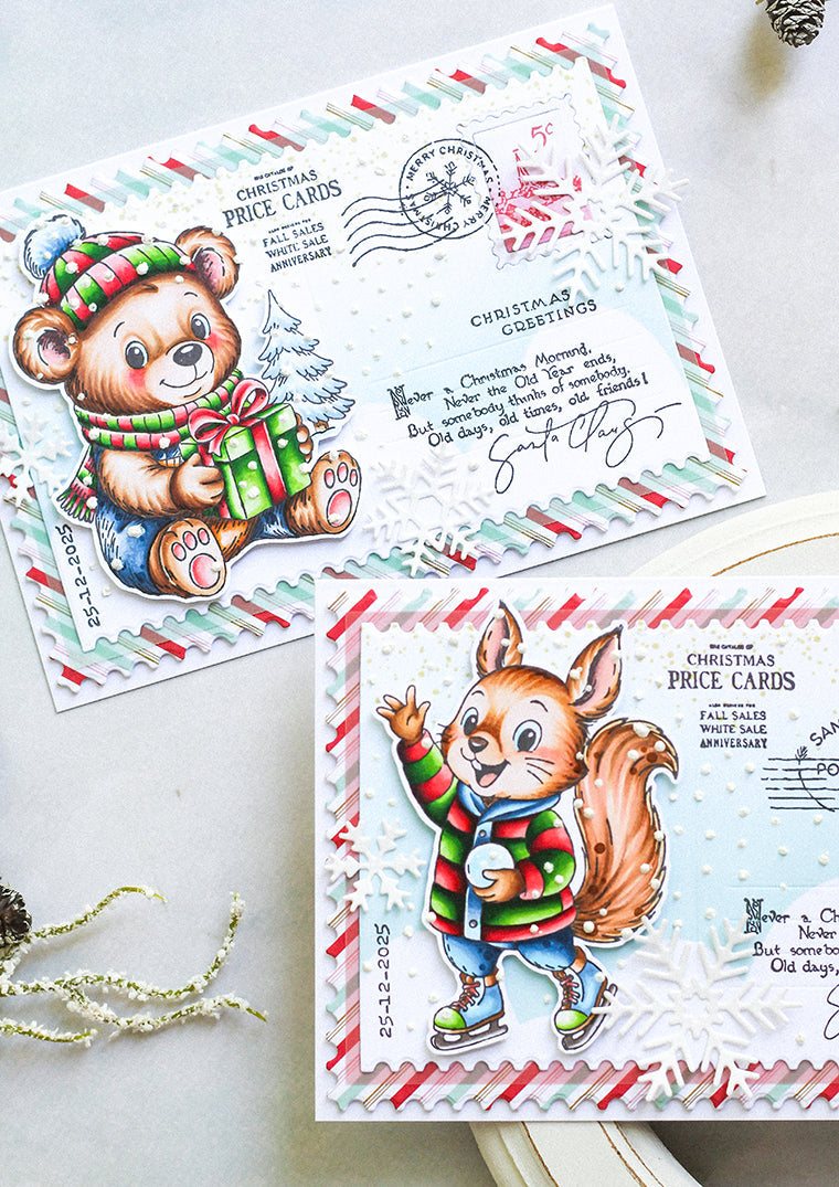 SL Clear Stamp Winter Bear Essentials 74x105x1mm 1 Pieces