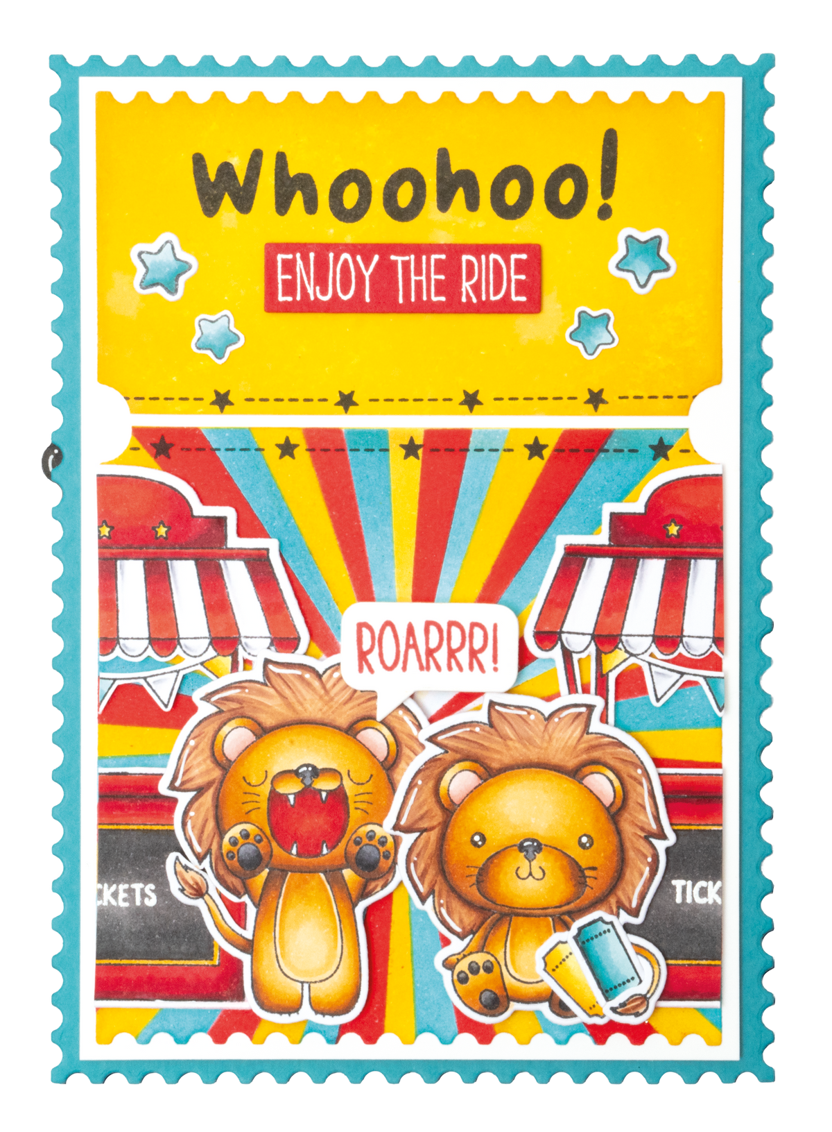 SL Stamp & Die Little Lion Sweet Stories 6 PC