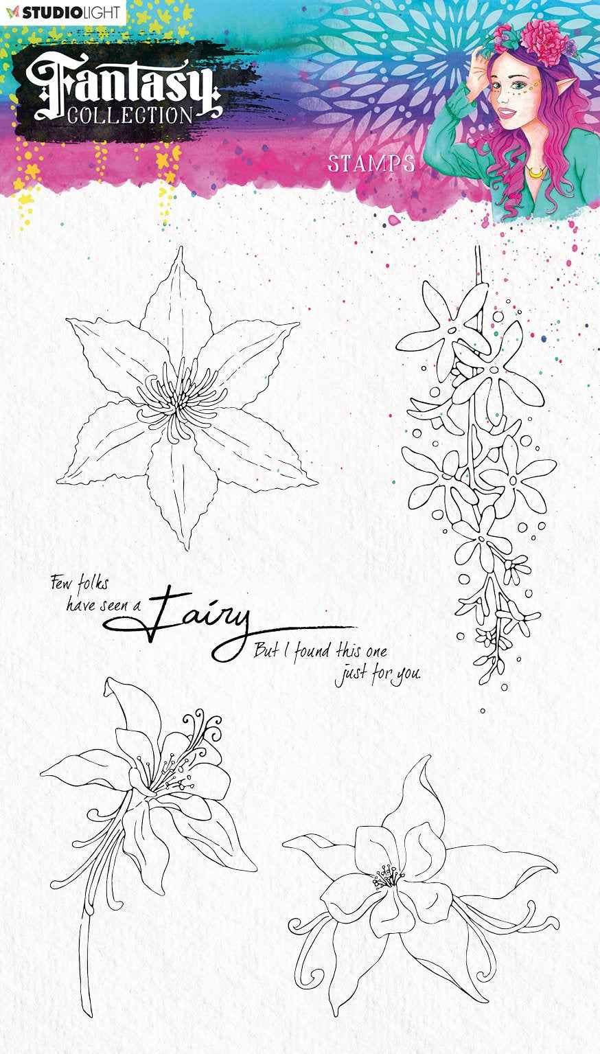 Stamp A5 Element, Fantasy Collection 3.0 nr.476