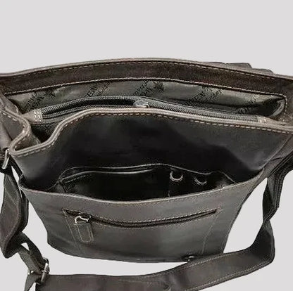 Greenwood Leather Messenger Bag