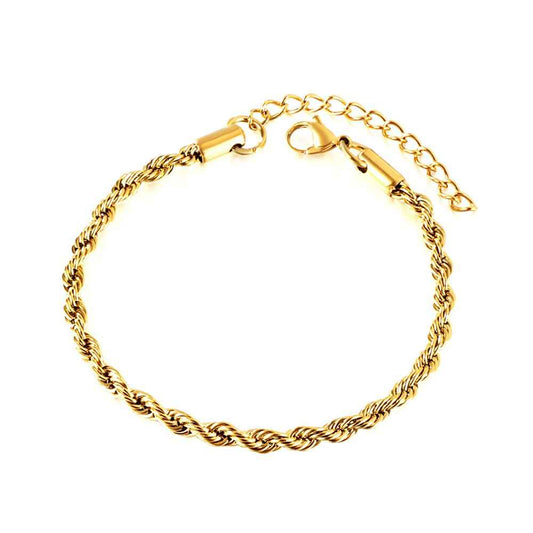 Twisted Boho Chain Bracelet