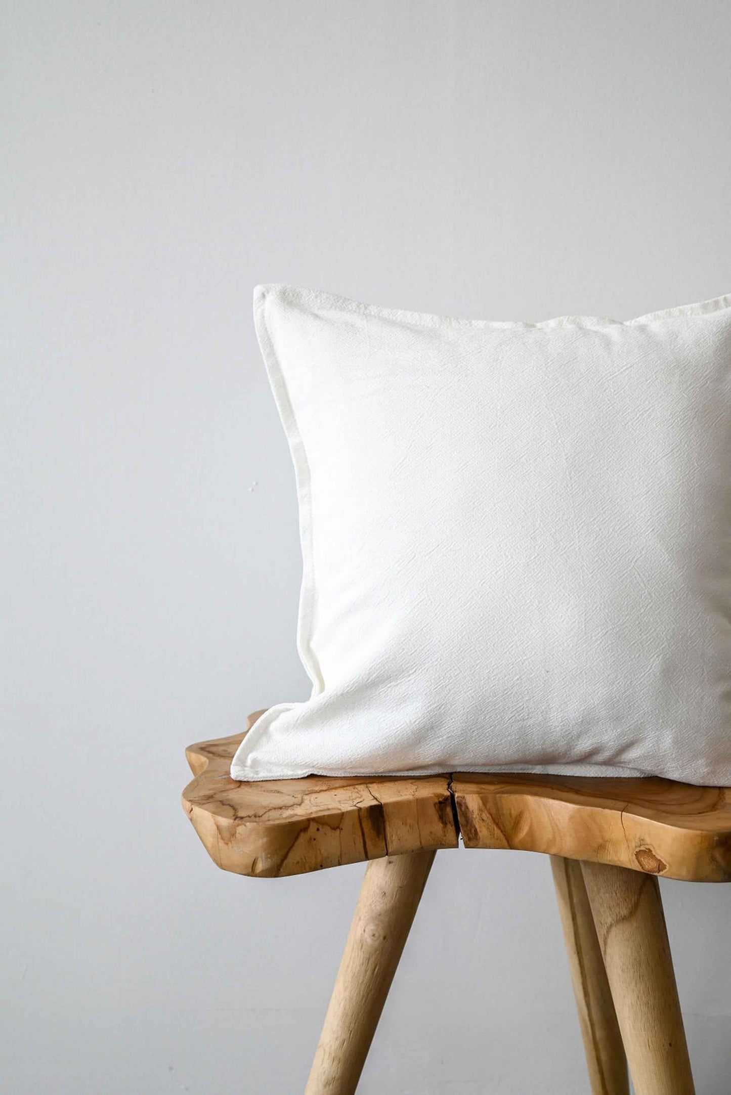 COTTON/ LINEN - WHITE