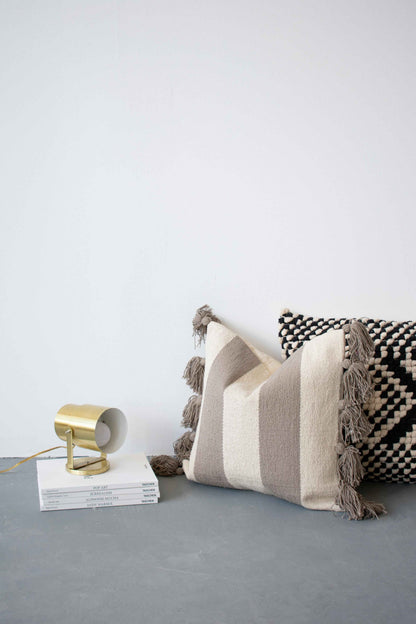 COTTON CANVAS - ZAHRA TAUPE