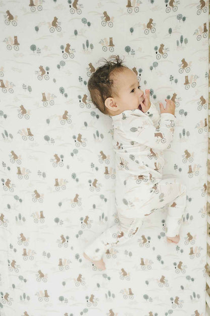 Baby Sleeper TENCEL™ - Bears on Bikes