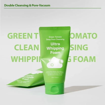 Sungboon Editor Green Tomato Deep Pore Cleansing Ultra Whipping Foam 120g