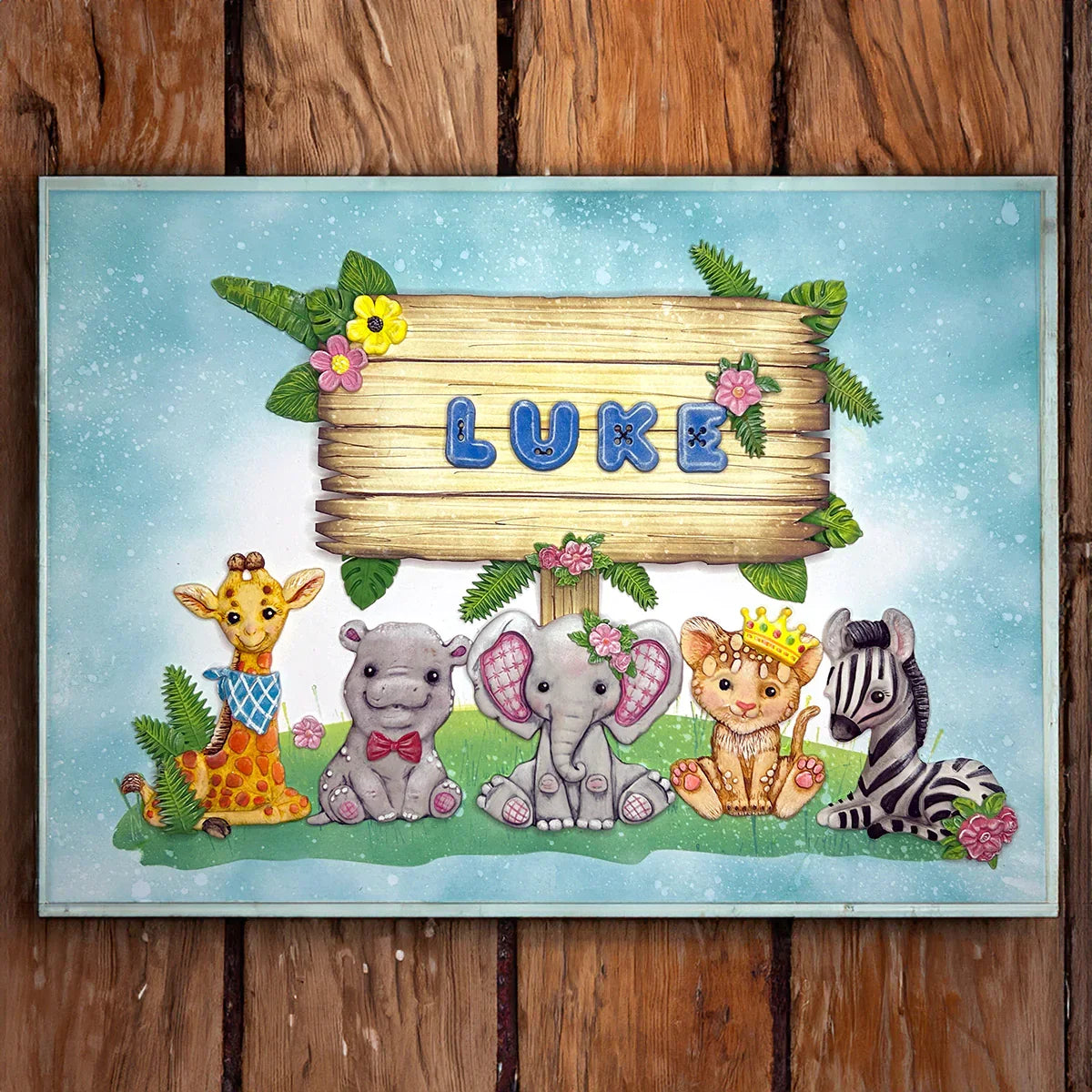 Sweet Safari Lion Cub Silicone Mould
