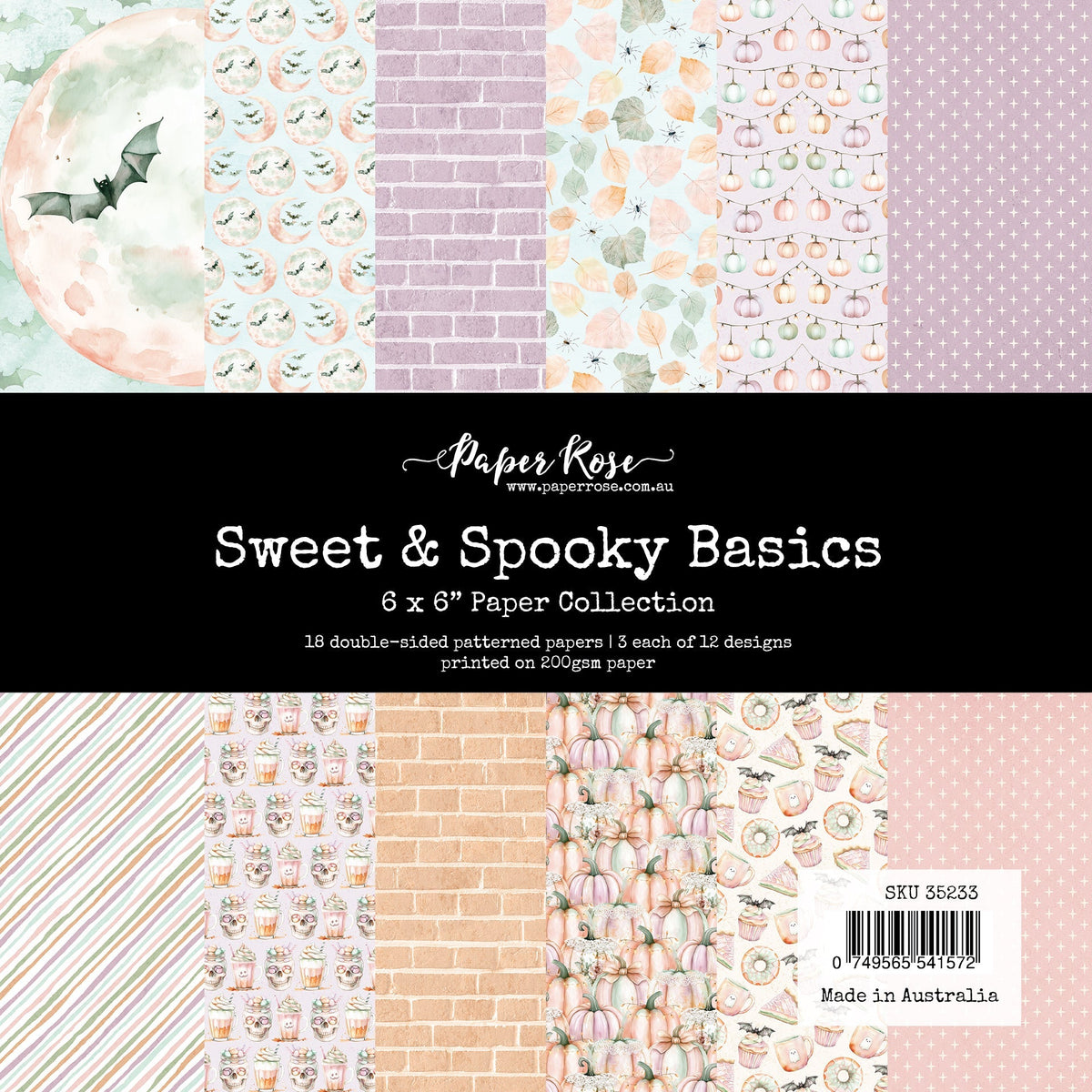 Sweet & Spooky Basics 6x6 Paper Collection 35233