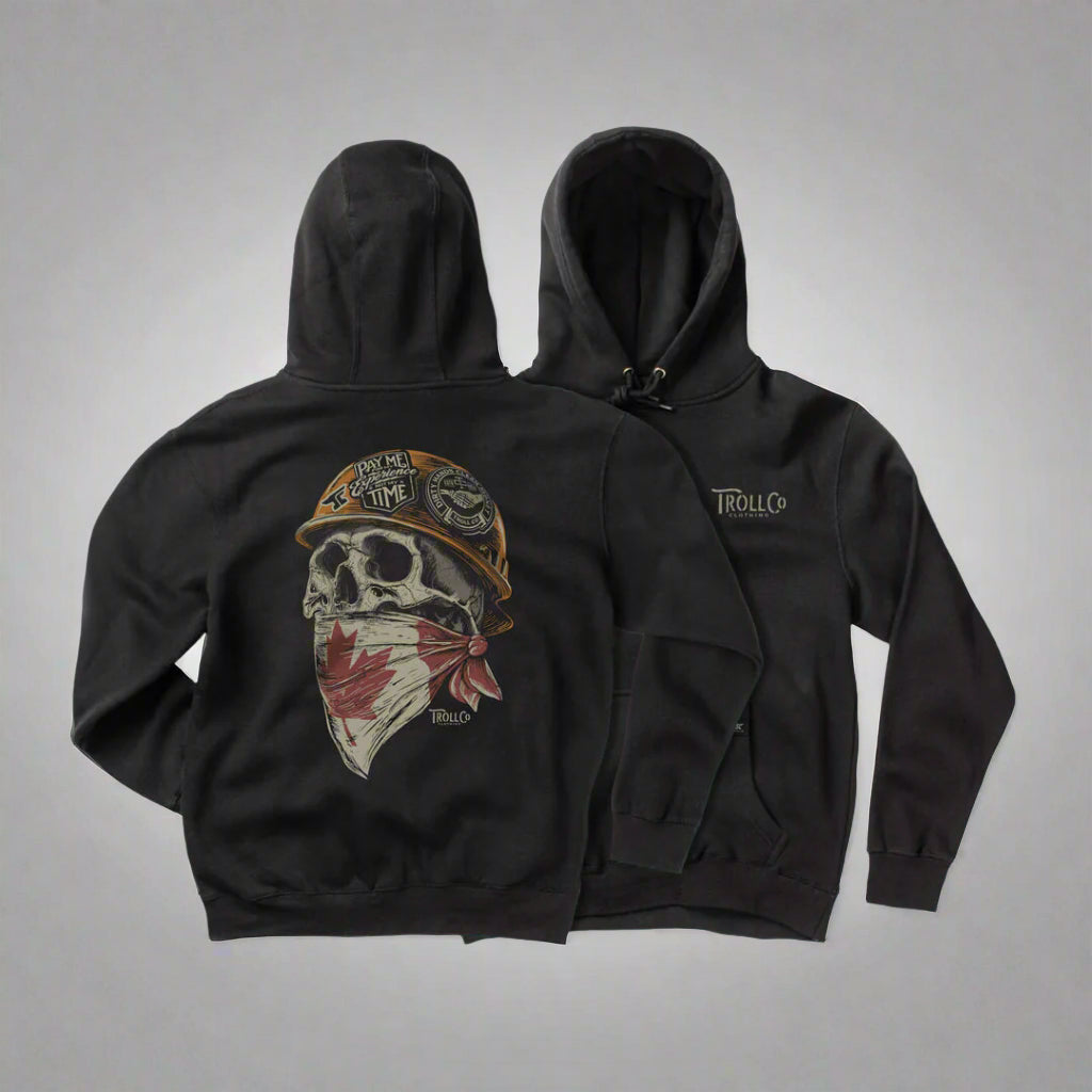 DHCM Men's Hoodie - Pay Me For My Experience, Not My Time