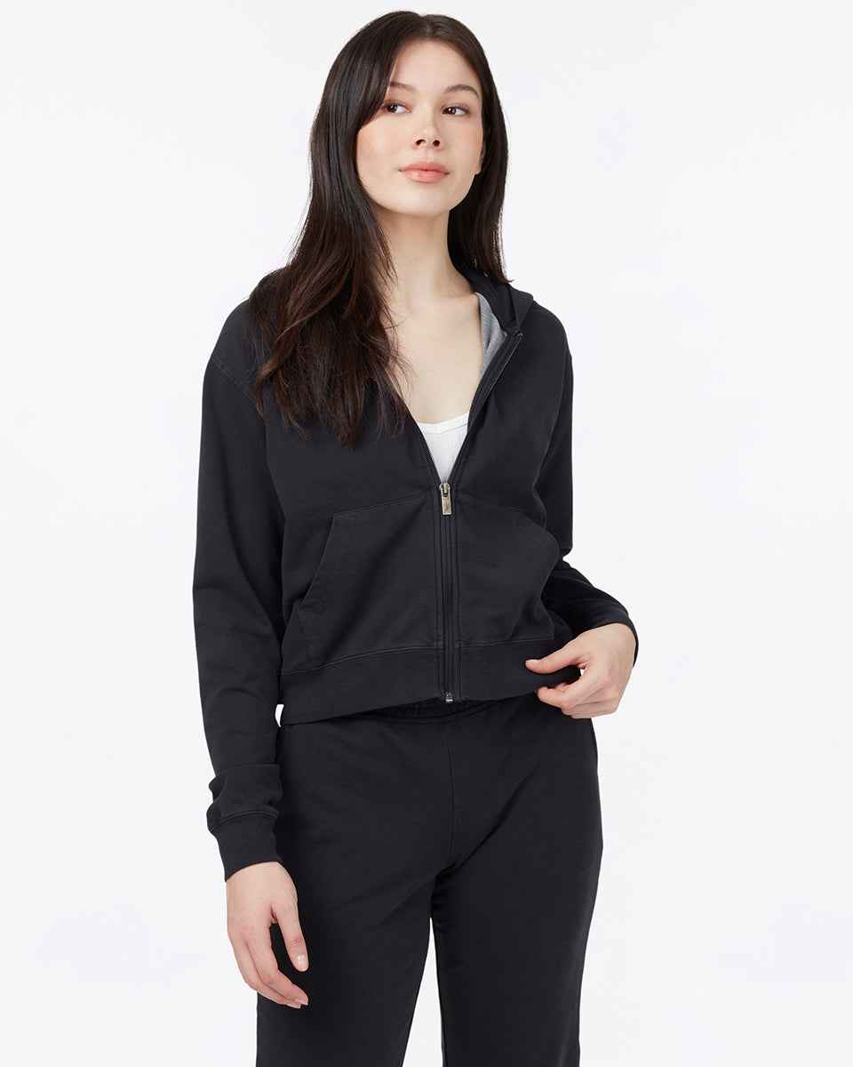 French Terry Zip Hoodie