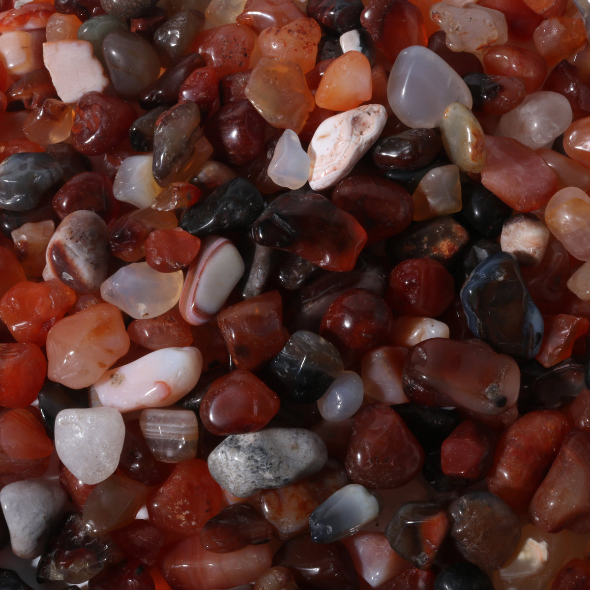 Carnelian Red Agate Tumbled Stones