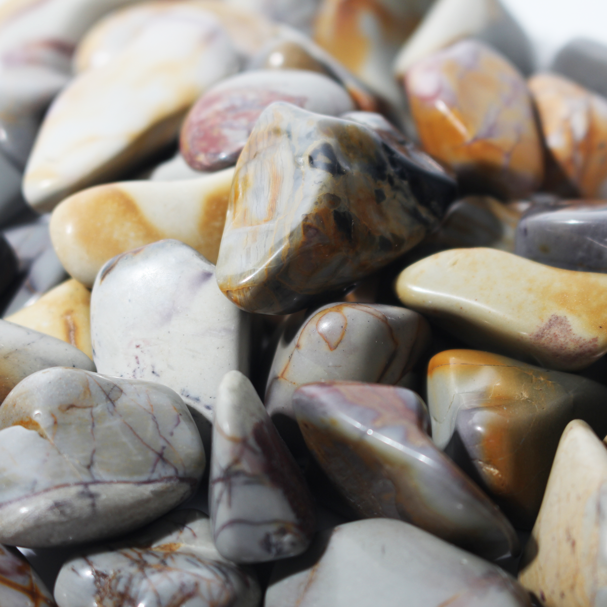 Polychrome Jasper Tumbled Stones