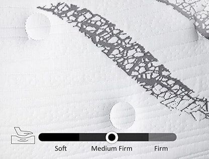 UltraFlex® PLEASURE 10" Orthopedic, Cool Smart Gel Infused and Chill Memory Foam, Eco-friendly Mattress (Made in Canada)