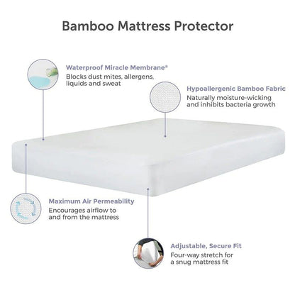 UltraFlex® INSPIRE PLUS Orthopedic Luxury Gel Memory Foam, Optimal Comfort, Breathable, Eco-friendly Mattress with Waterproof Mattress Protector (Made in Canada)