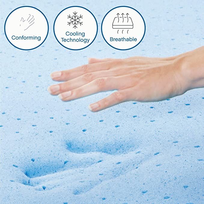 UltraFlex® SERENITY Orthopedic, Premium Smart Gel Infused Memory Foam, Eco-friendly Mattress (Made in Canada)