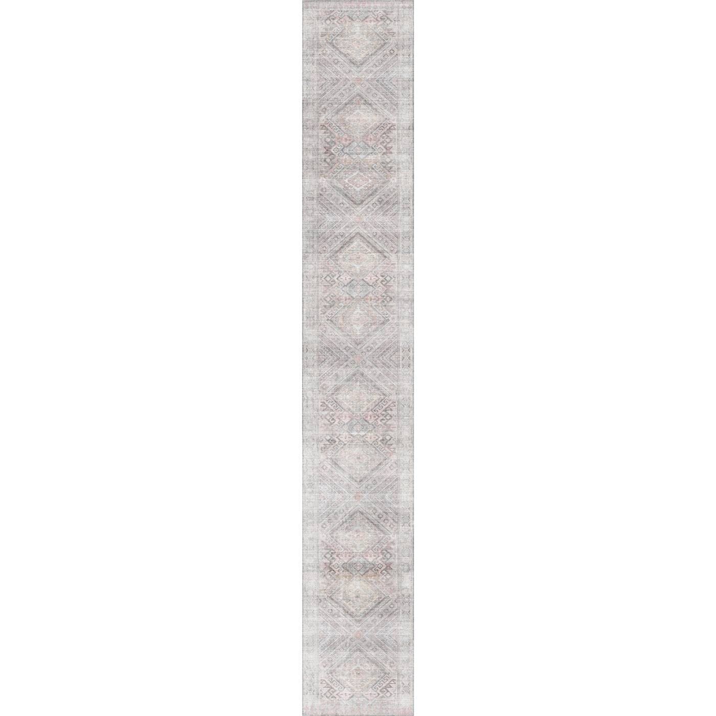 Alexa Silver Pink Purple Rug