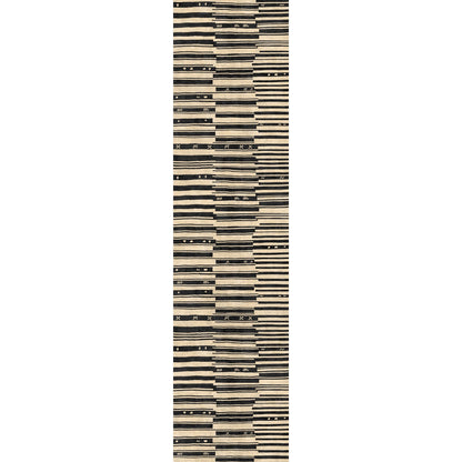 Xelara Natur Schwarzer Teppich