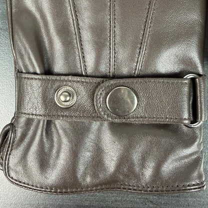Men's Lamb Leather Gloves with Wool Blend Lining